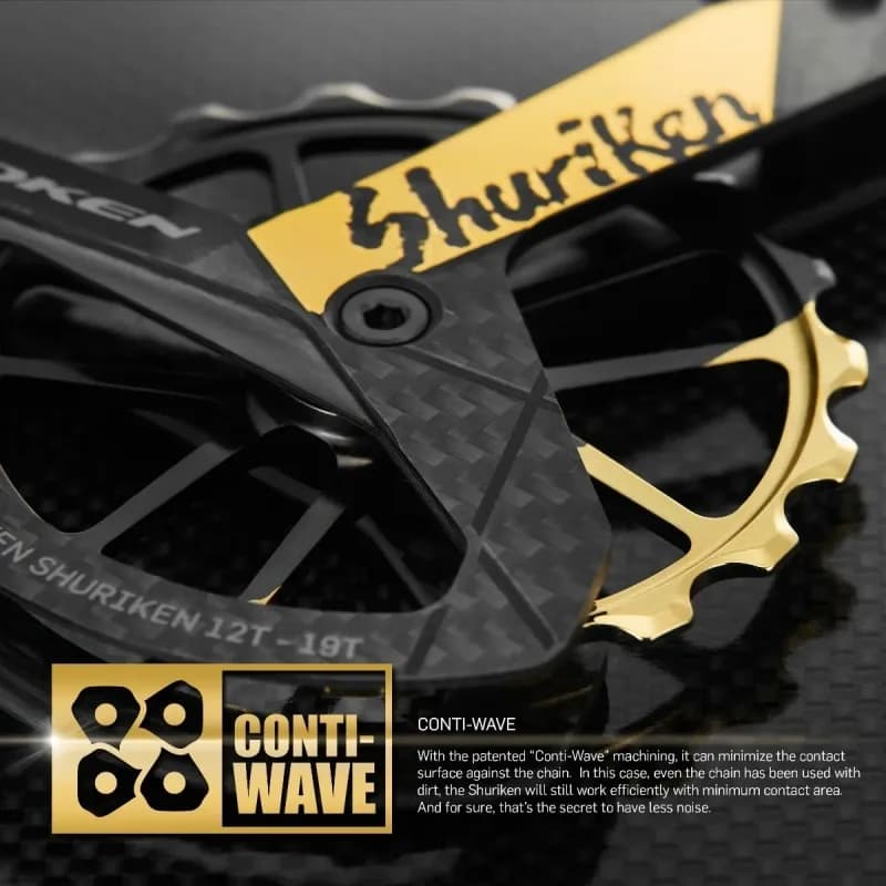 CAGE + ROLDANAS TOKEN SHURIKEN TK1729S — imagem 2