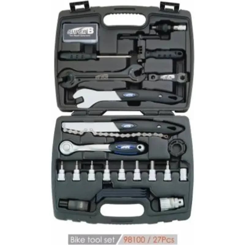 KIT MALETA DE FERRAMENTAS 27 PEÇAS SUPER B 98100