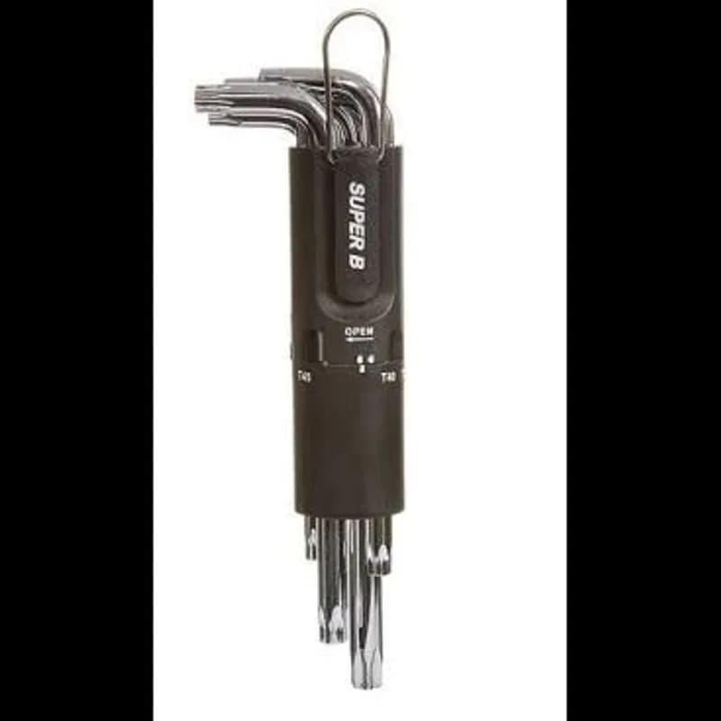KIT CHAVES TORX T10~T50 8 PEÇAS SUPER B 7765