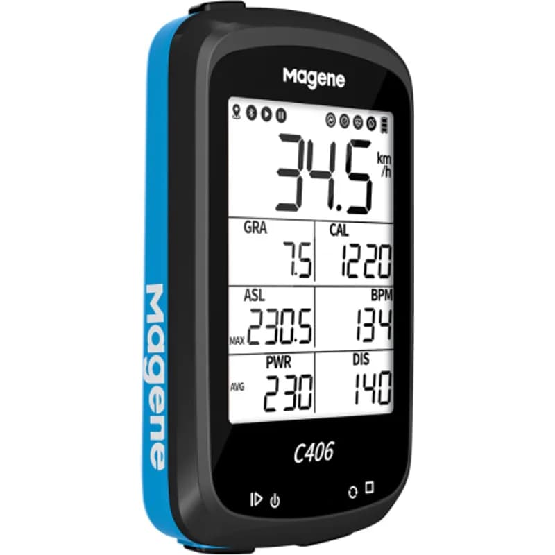 GPS CICLOCOMPUTADOR MAGENE C406 VERMELHO, PRETO, AZUL OU LARANJA — imagem 3