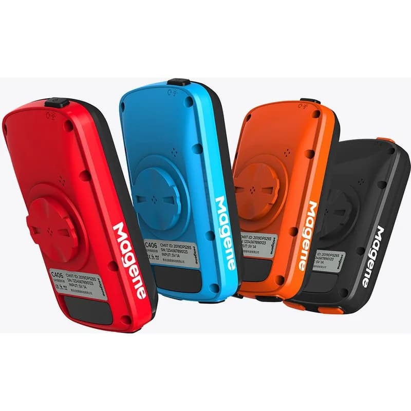 GPS CICLOCOMPUTADOR MAGENE C406 VERMELHO, PRETO, AZUL OU LARANJA — imagem 5