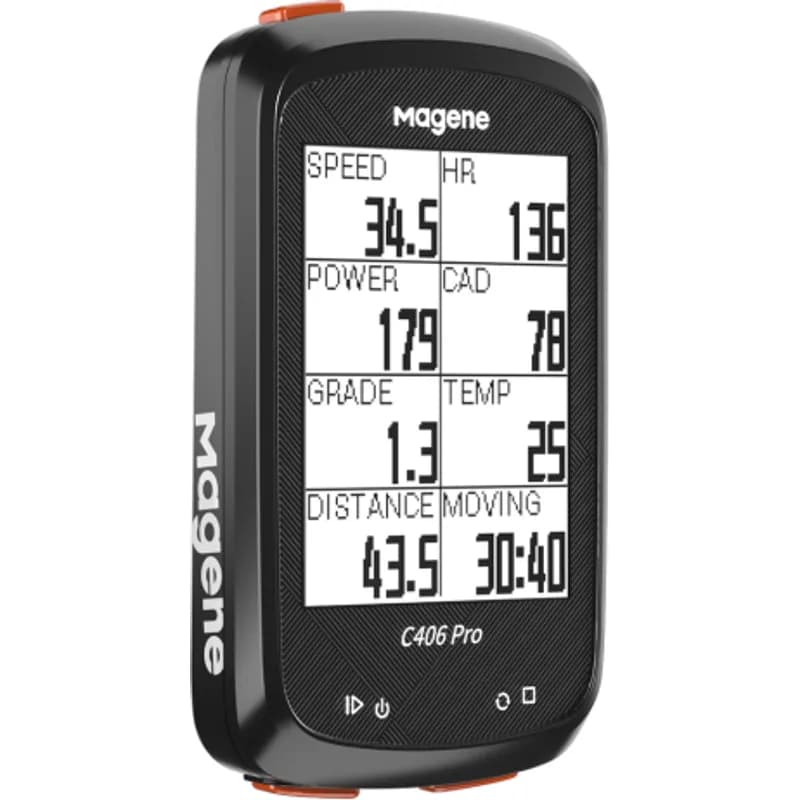 GPS CICLOCOMPUTADOR MAGENE C406 PRO VERMELHO OU PRETO — imagem 2