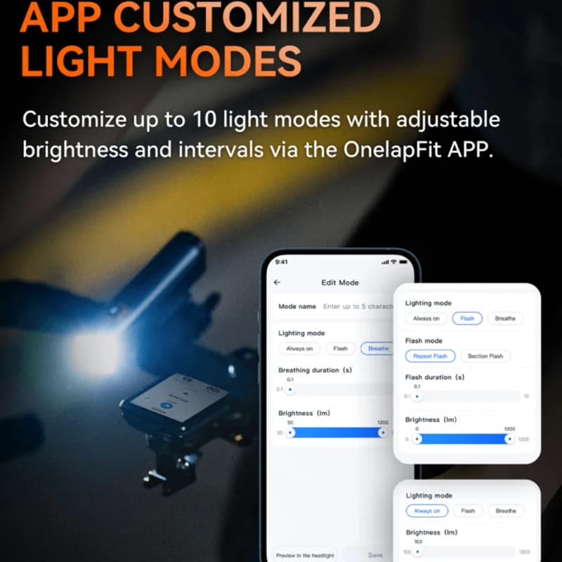 LUZ FAROL DIANTEIRO USB MAGENE AT1200 — imagem 3
