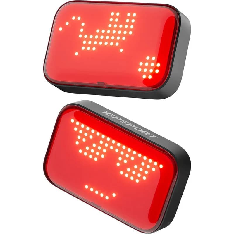FAROL LUZ TRASEIRA COM EMOJIS IGPSPORT SMART ET6 — imagem 2