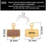 BRAKE PADS ZTTO MJ-02D SRAM ELIXIR METAL imagem 2