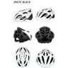 CAPACETE PMT KOM COMP M12 BK/WH imagem 2