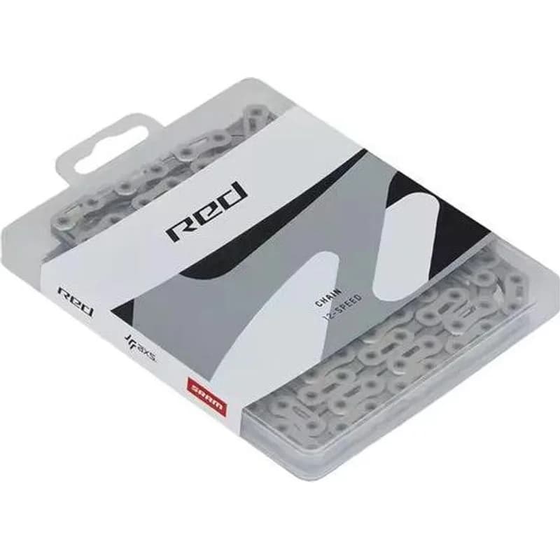 CORRENTE 12V SRAM FLAT RED OEM 104L