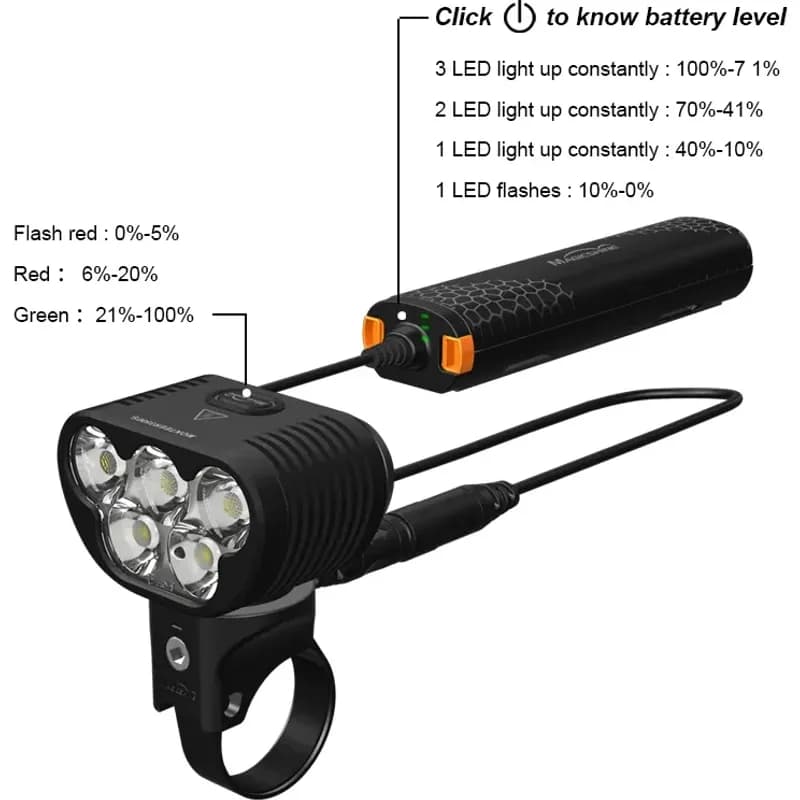 LUZ DT FAROL MAGICSHINE MONTEER 5000S — imagem 3