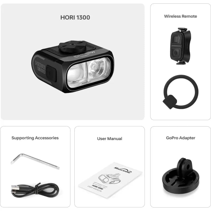 LUZ DT USB FAROL MAGICSHINE HORI 1300-PRO — imagem 4