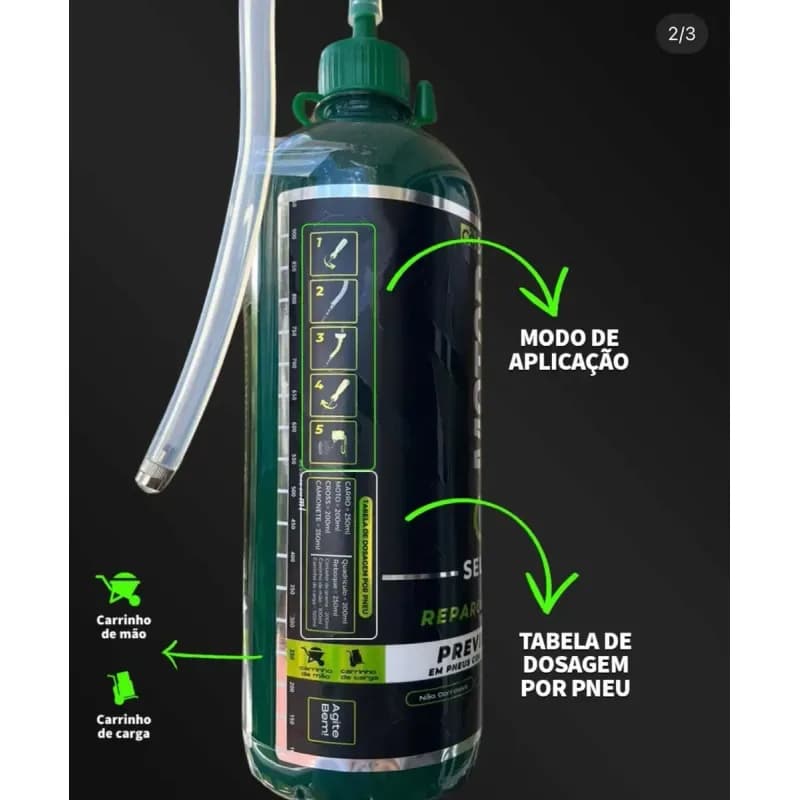 TUBELESS SELANTE SELLE ACTION MOTOR 1LT — imagem 3