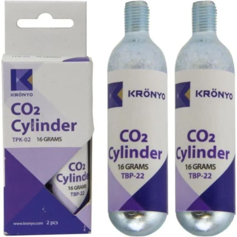 KRONYO CILINDRO CO2 2X16G TPK-02
