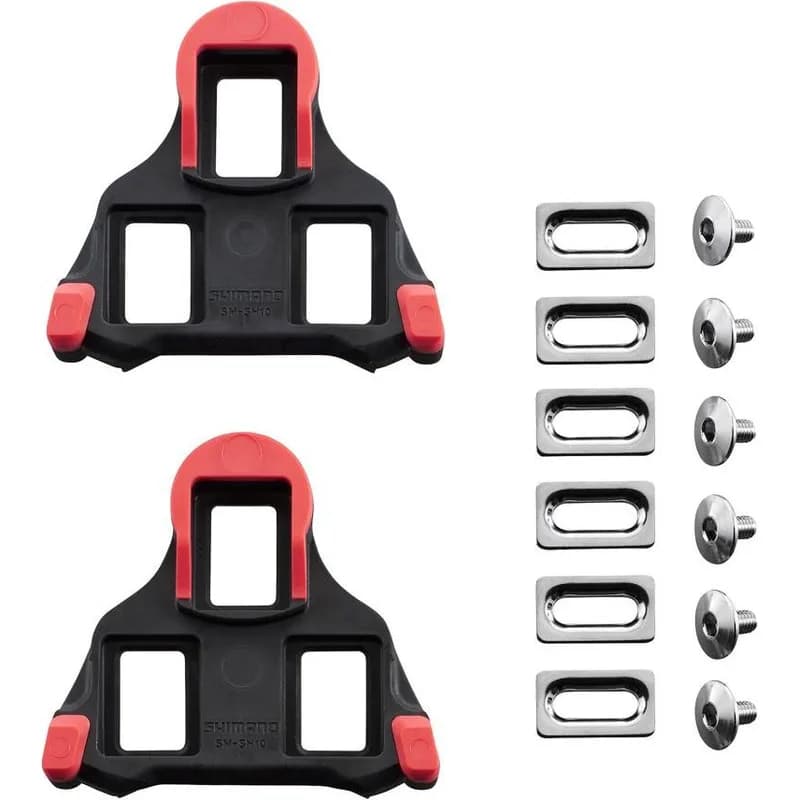 PEDAL - TACO ROAD SHIMANO SH-10 RED