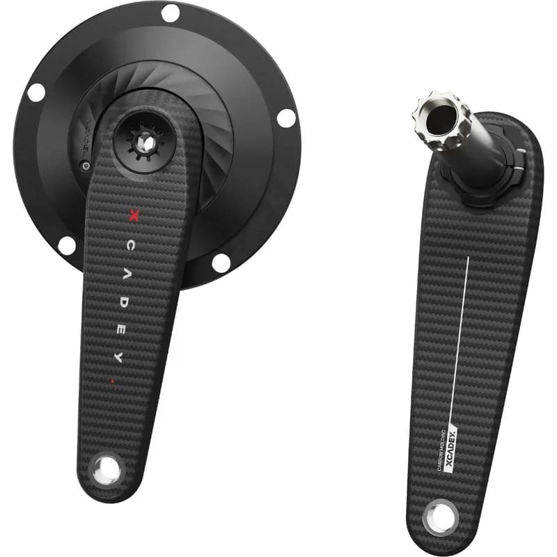 CRANKSET POWERMETER X-CADEY TRACK CARBON 144 160