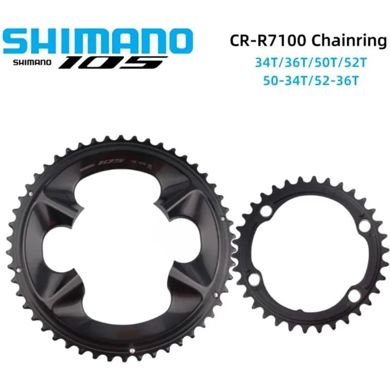 KIT DE COROAS SPEED 4F 110X52/36 SHIMANO 7100