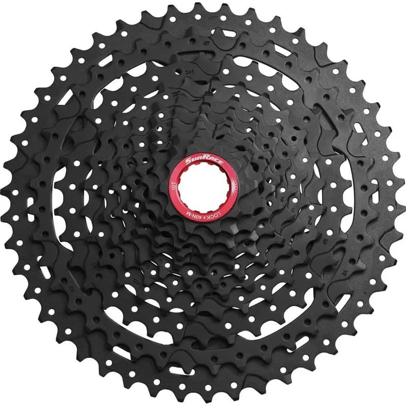 CASSETE 11V SUNRACE MX9 10/42 BLACK