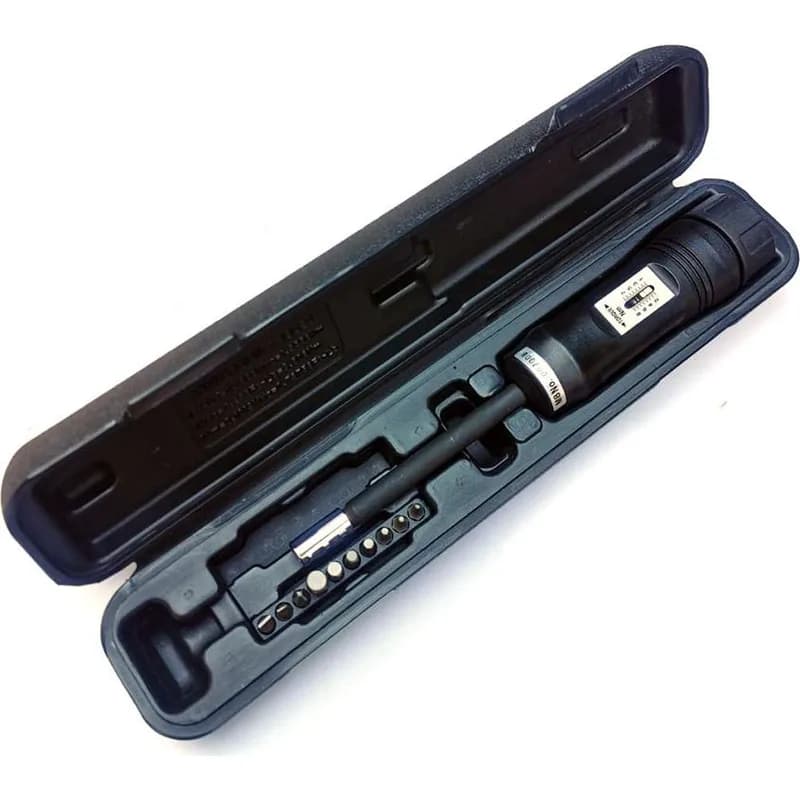 TORQUÍMETRO CHAVE DE TORQUE COM BITS 1~8NM SUPER B TB-88100